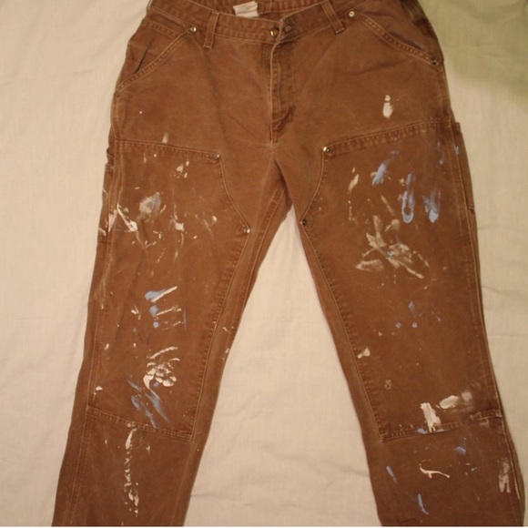 Carhartt Denim - Carhartt Double-knee Distressed Pants - W16x30